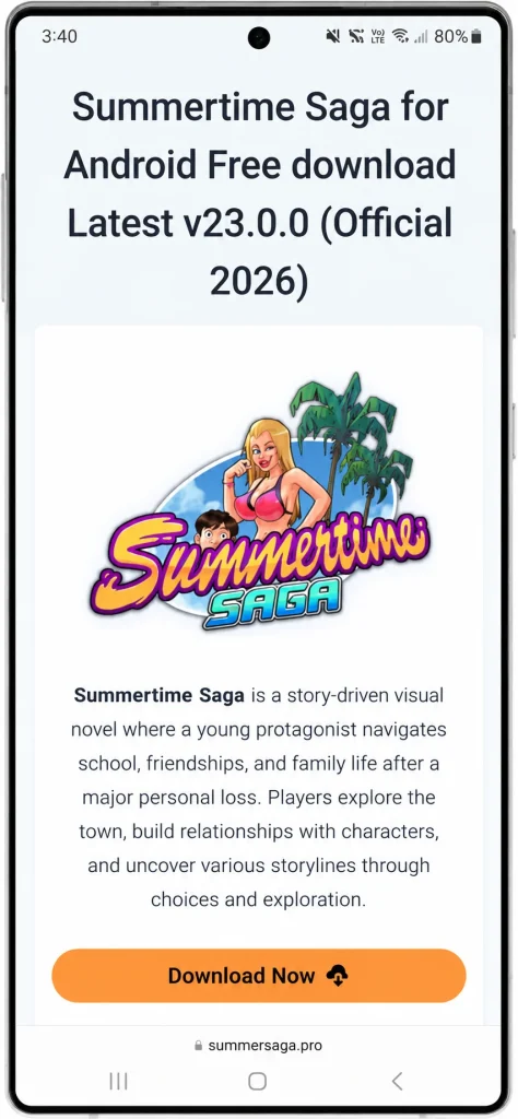 Summertime saga.app
